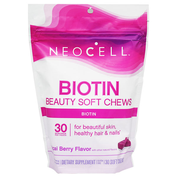 Neocell Biotin Berry Flavor 30 Soft Chews image number 0
