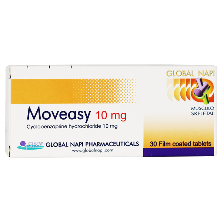 Moveasy 10mg 30 Film Coated Tablets image number 0