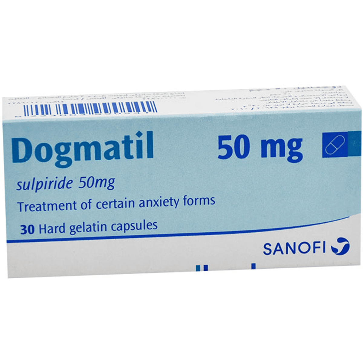 Dogmatil 50mg 30 Capsule image number 0