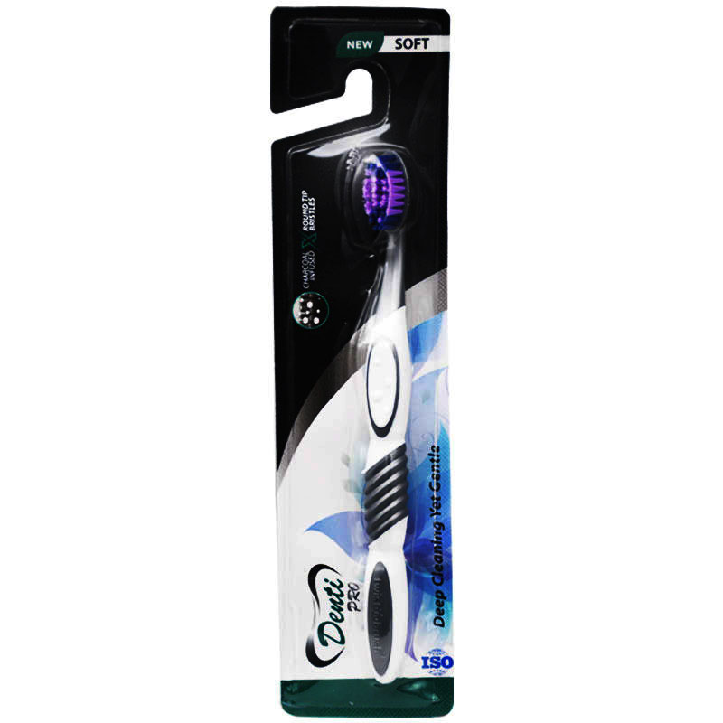 Denti Pro Charcoal Toothbrush Soft image number 0
