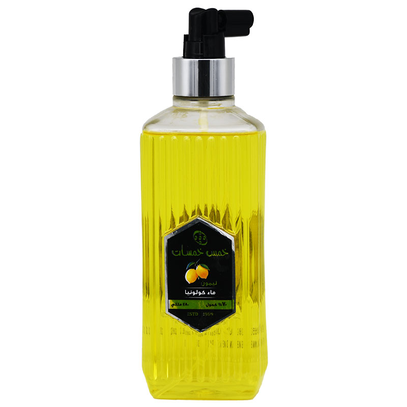 Five Fives 55555 Lemon Spray Eau De Cologne 480ml image number 0