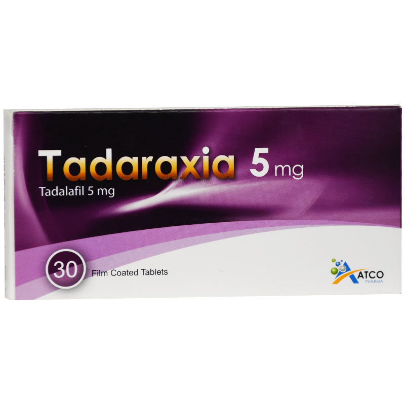 Tadaraxia 5mg 30 Film Coated Tablets image number 0
