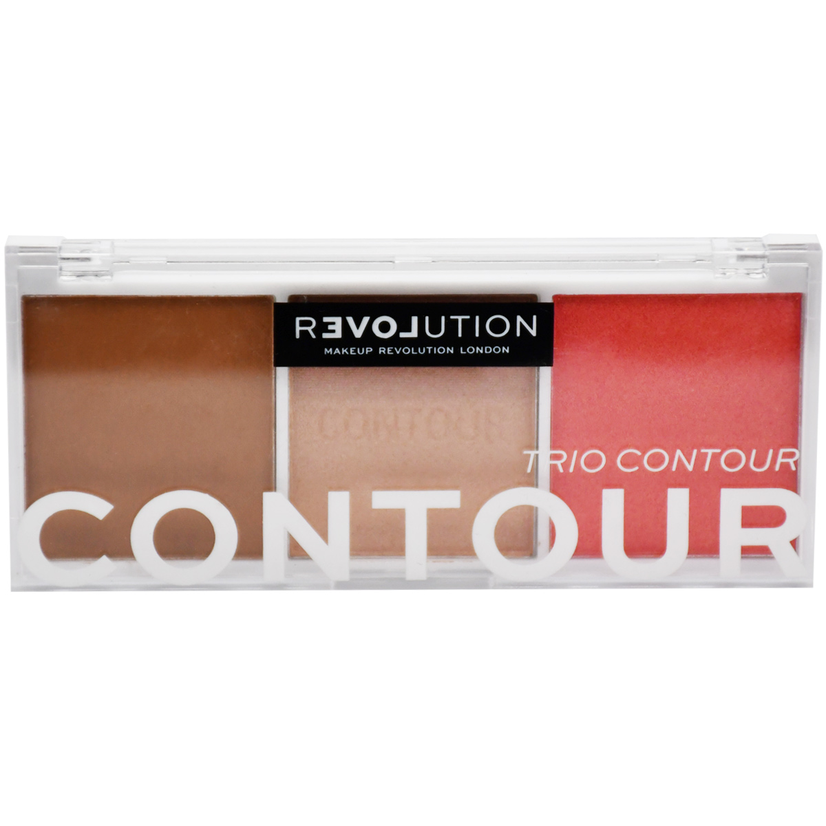 Revolution Trio Contour Palette Sugar image number 0