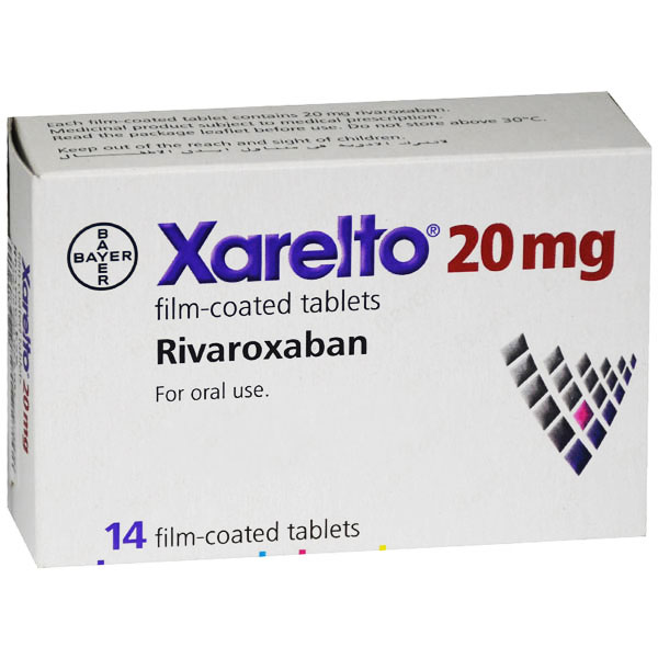 Xarelto 20mg 14 Film Coated Tablets image number 0
