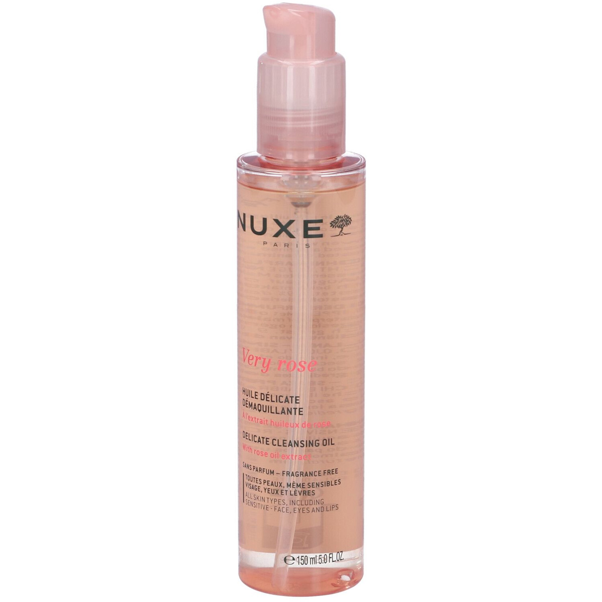 Nuxe Very Rose Delicate Cleansing Oil 150ml image number 0
