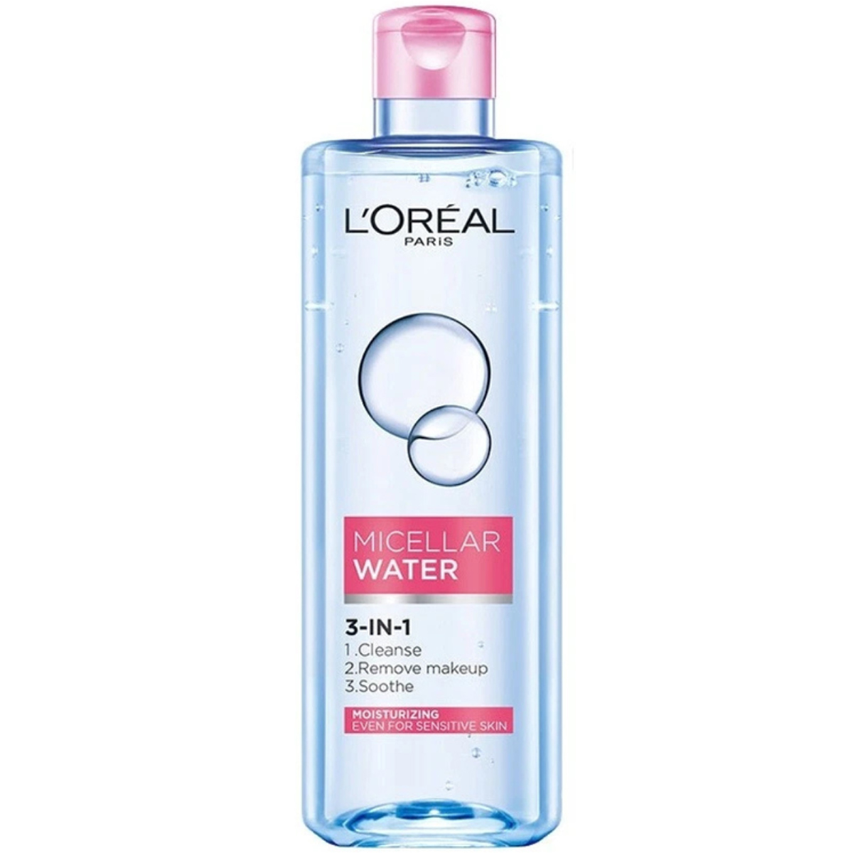 Loreal Micellar Water 3 in 1 Moisturizing Skin 400ml image number 0