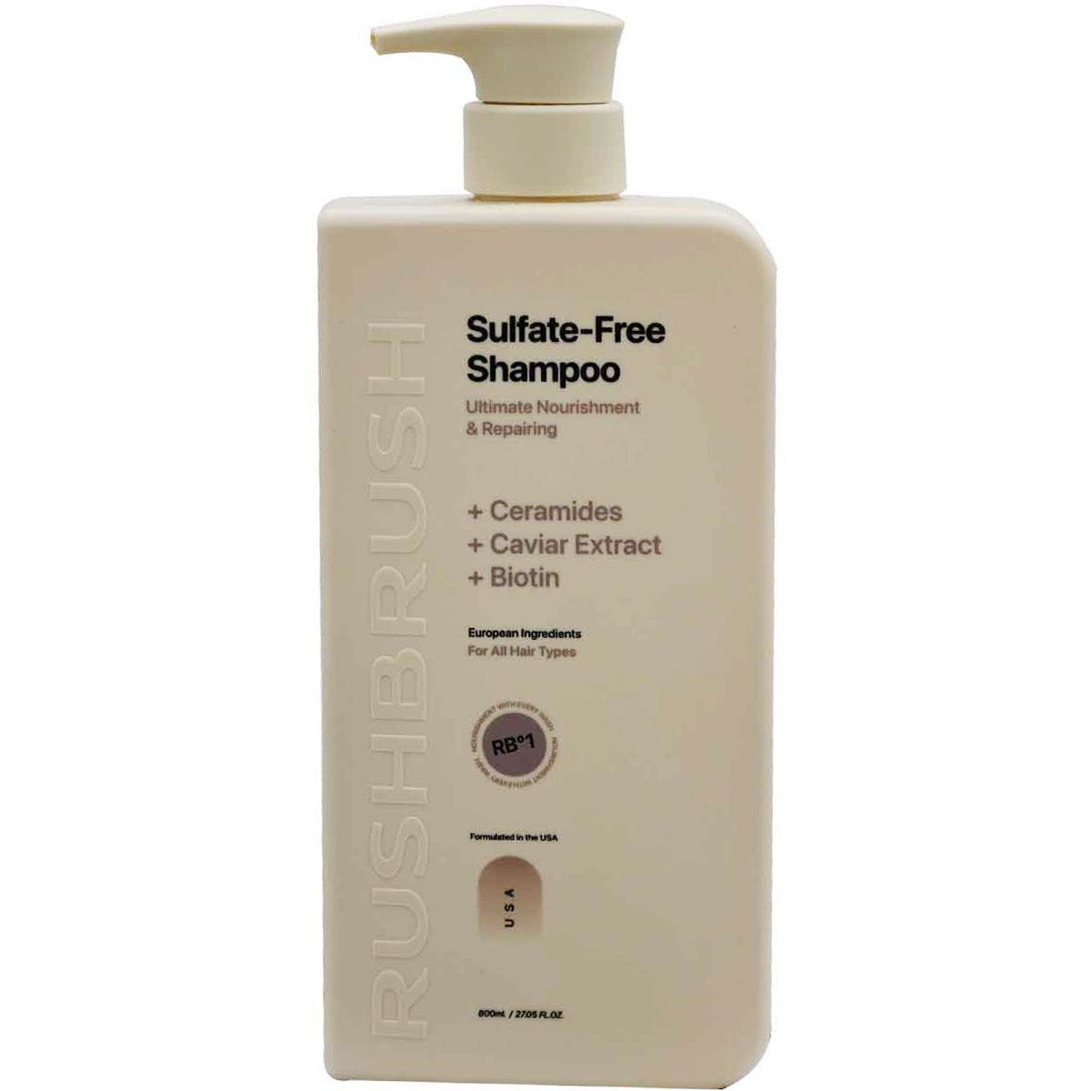 Rush Brush RB&deg;1 Sulfate Free Shampoo 800 ml image number 0