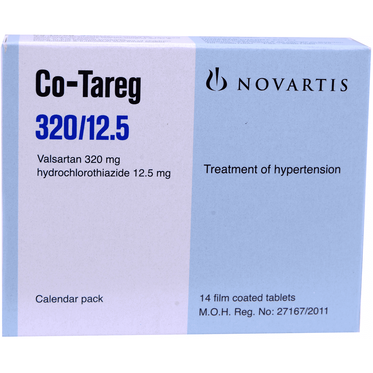 Co Tareg 320/12.5Mg 14 Tablets image number 0