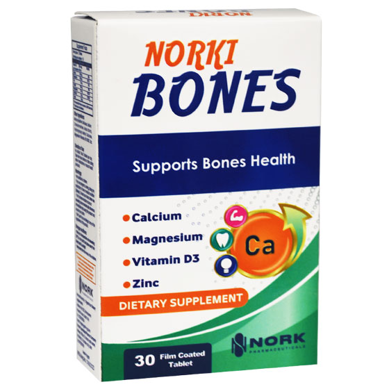 Norki Bones 30 Film Coated Tablets image number 0