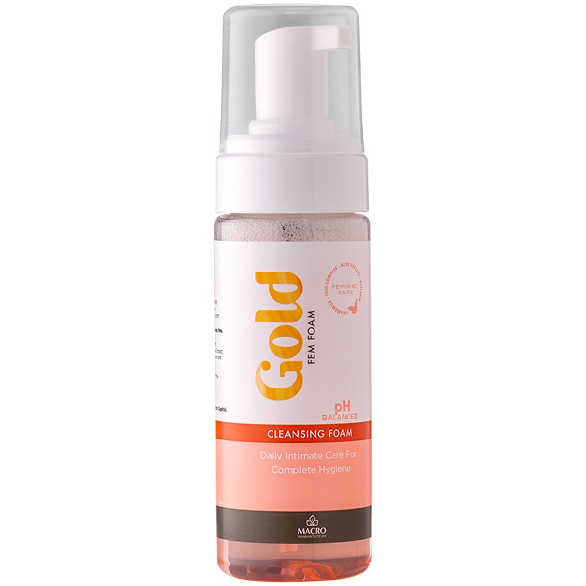 Gold Fem Foam Intimate Feminine Wash 150ml image number 0