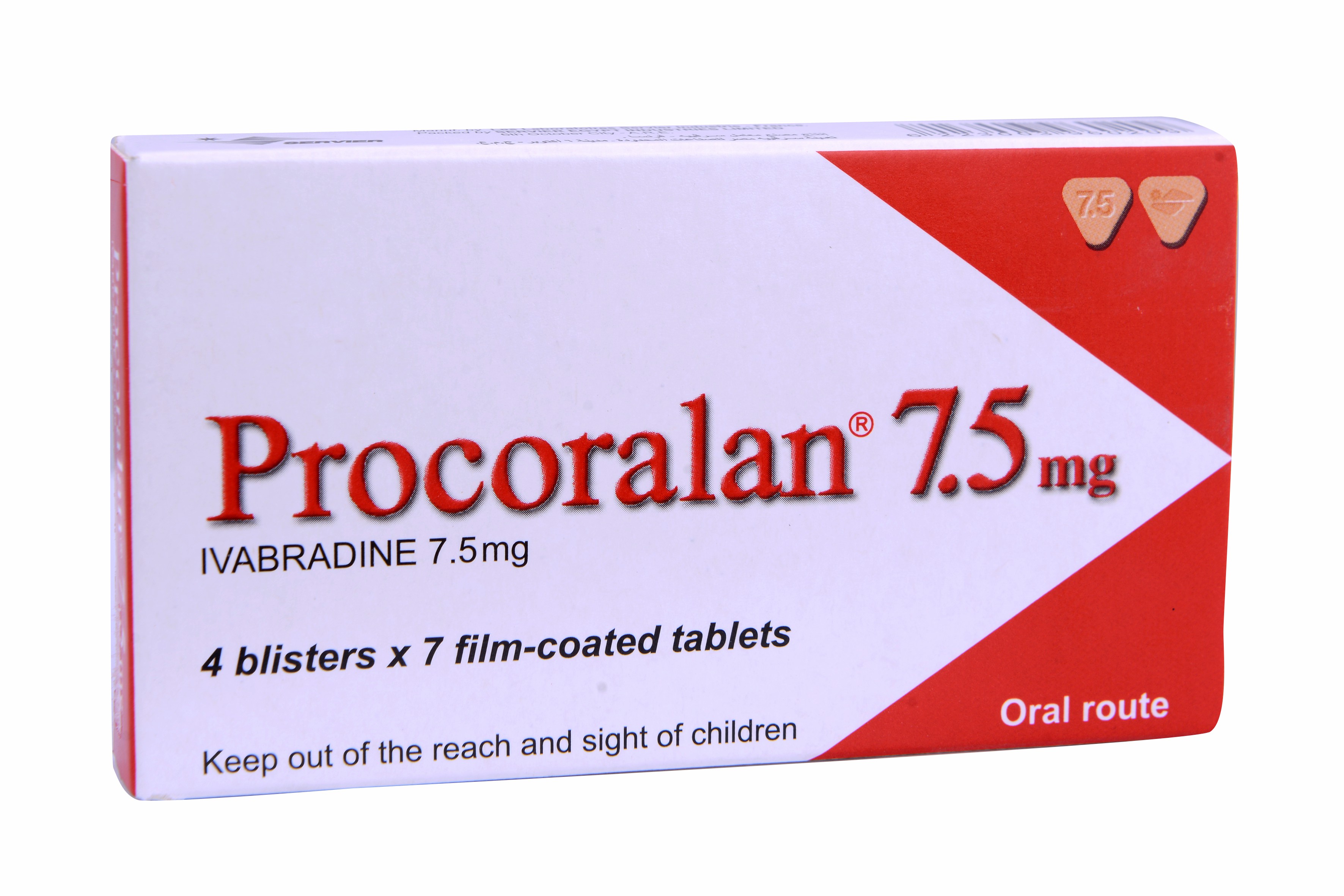Procoralan 7.5mg 28 Tablets image number 0