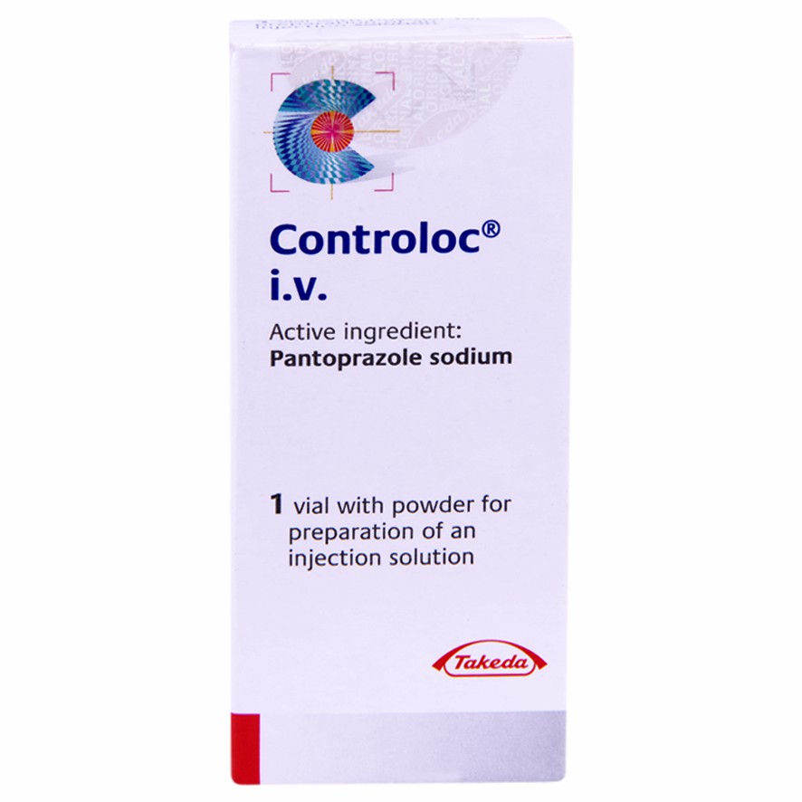 Controloc 40mg 1 Vial image number 0