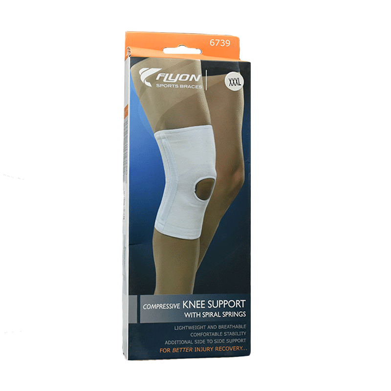 Flyon Compressive Knee Support with Springs (3X-Large) 6739 image number 0