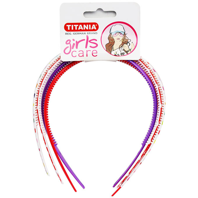 Titania Girls Care Hair Band 4 pieces/7839 image number 0