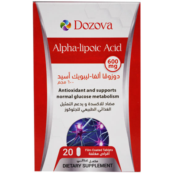 Dozova Alpha Lipoic Acid 600mg 20/Tablets image number 0
