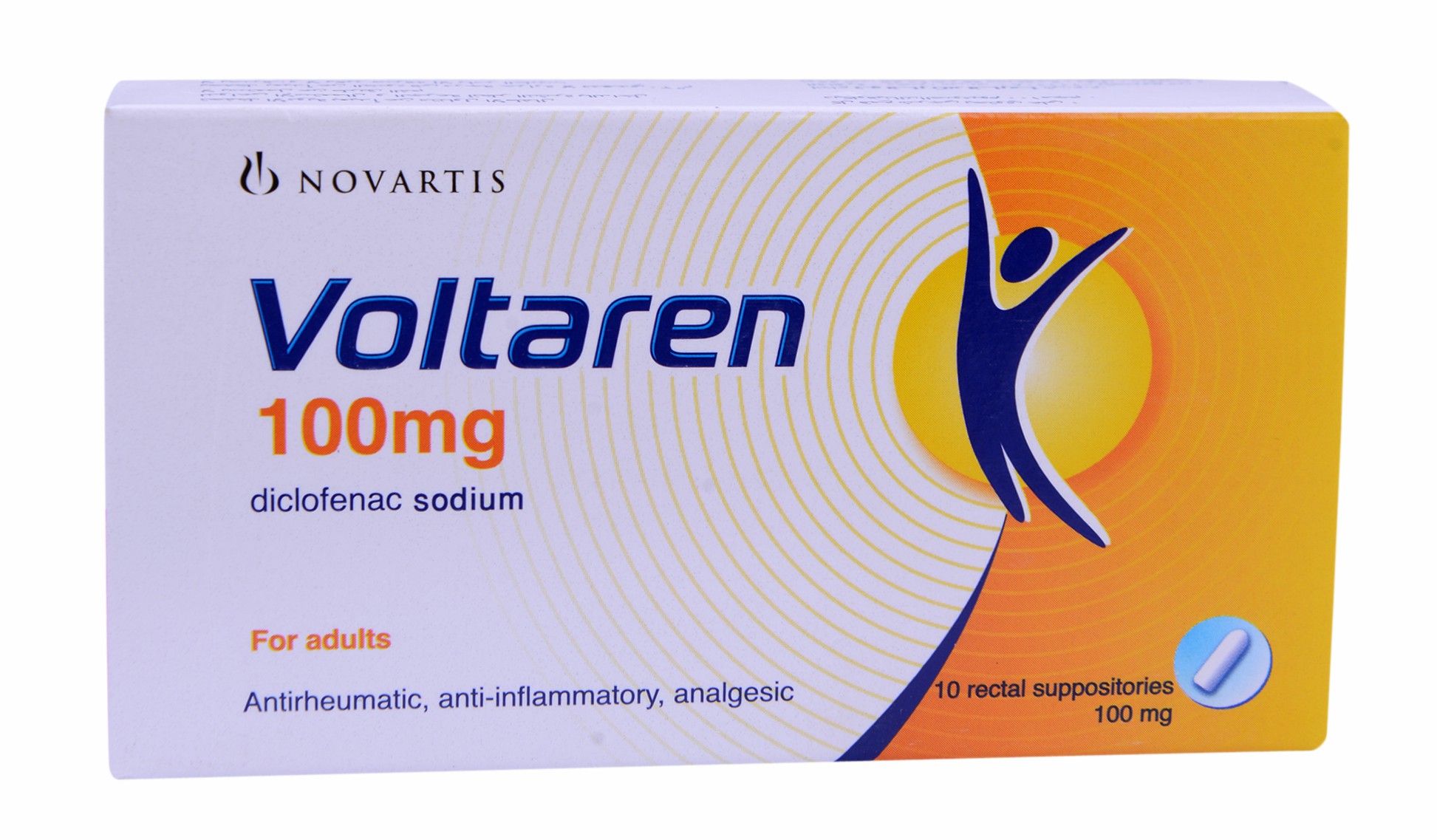Voltaren 100mg 10Suppositories image number 0