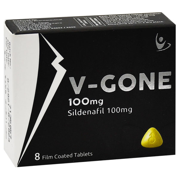 V-Gone 100mg 8 Film Coated Tablet image number 0