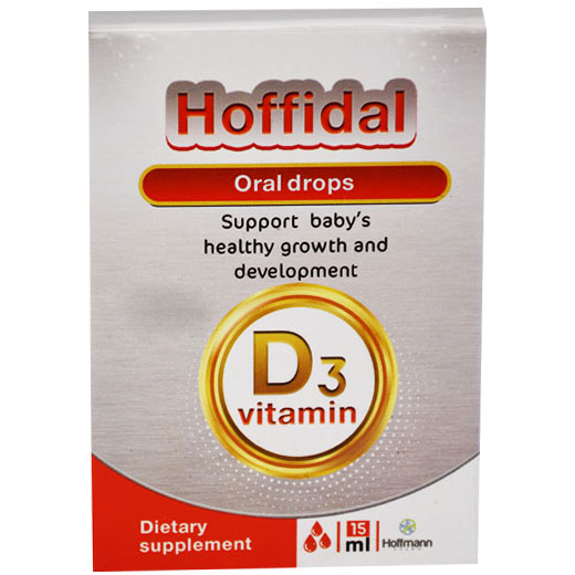 Hoffidal Vitamin D3 Oral Drop 15ml image number 0