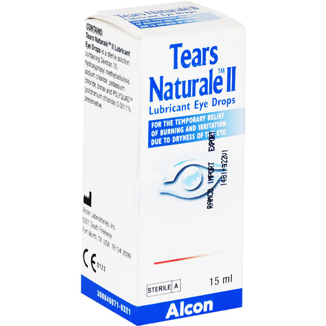 Tears Naturale II Lubricant Eye Drop 15ml image number 0