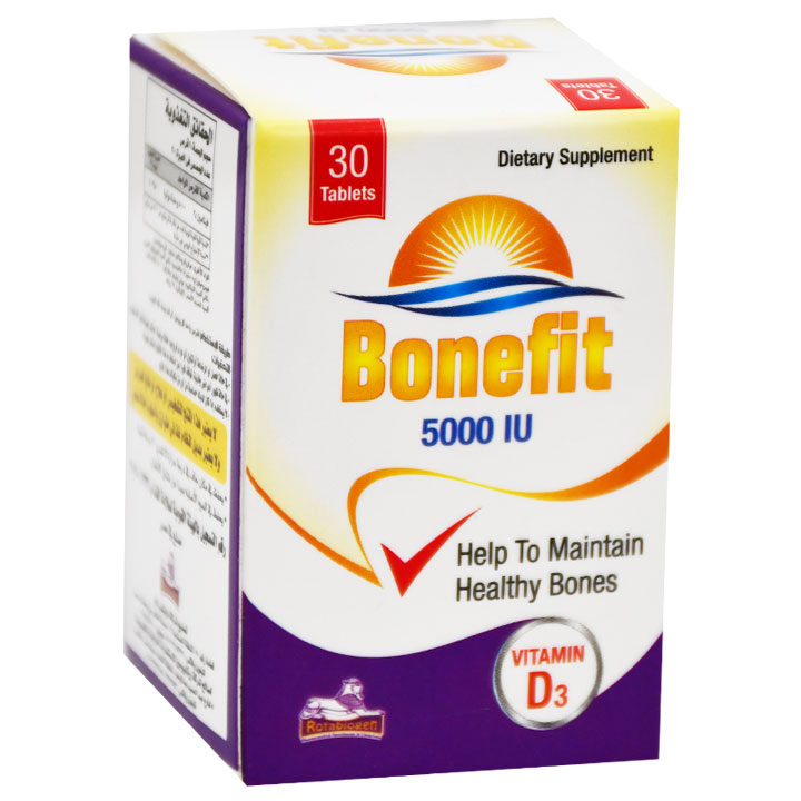 Bonefit 5000 IU Vitamin D3 30 Tablet image number 0