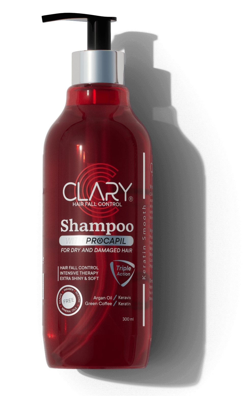 Clary With Procapil Dry&Damaged Hair Shampoo 300ml image number 0