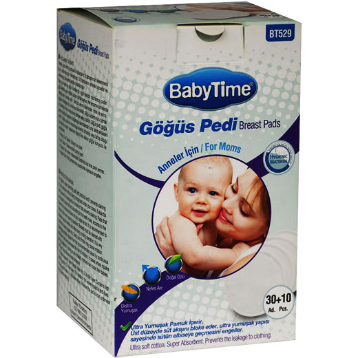 Baby Time Breast Pads 30+10 pieces (Offer Pack) image number 0