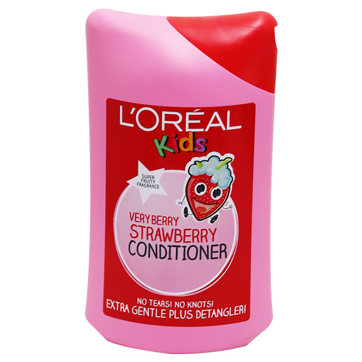 Loreal Kids Very Berry Strawberry Conditioner 250ml image number 0