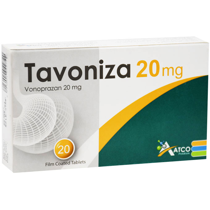Tavoniza 20mg 20 Film Coated Tablet image number 0