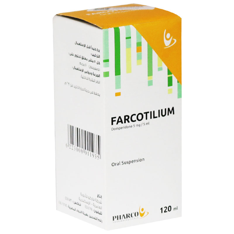 Farcotilium 5mg Suspension 120ml image number 0