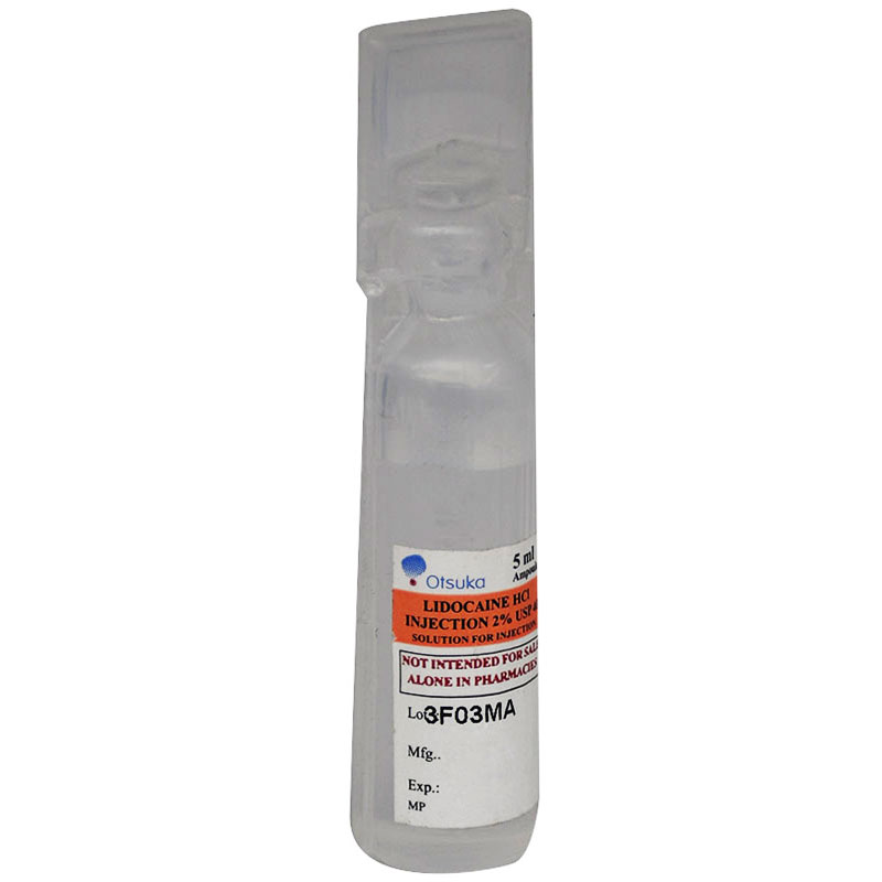Lidocaine HCl 2% 5ml 1 Vial (Otsuka) image number 0