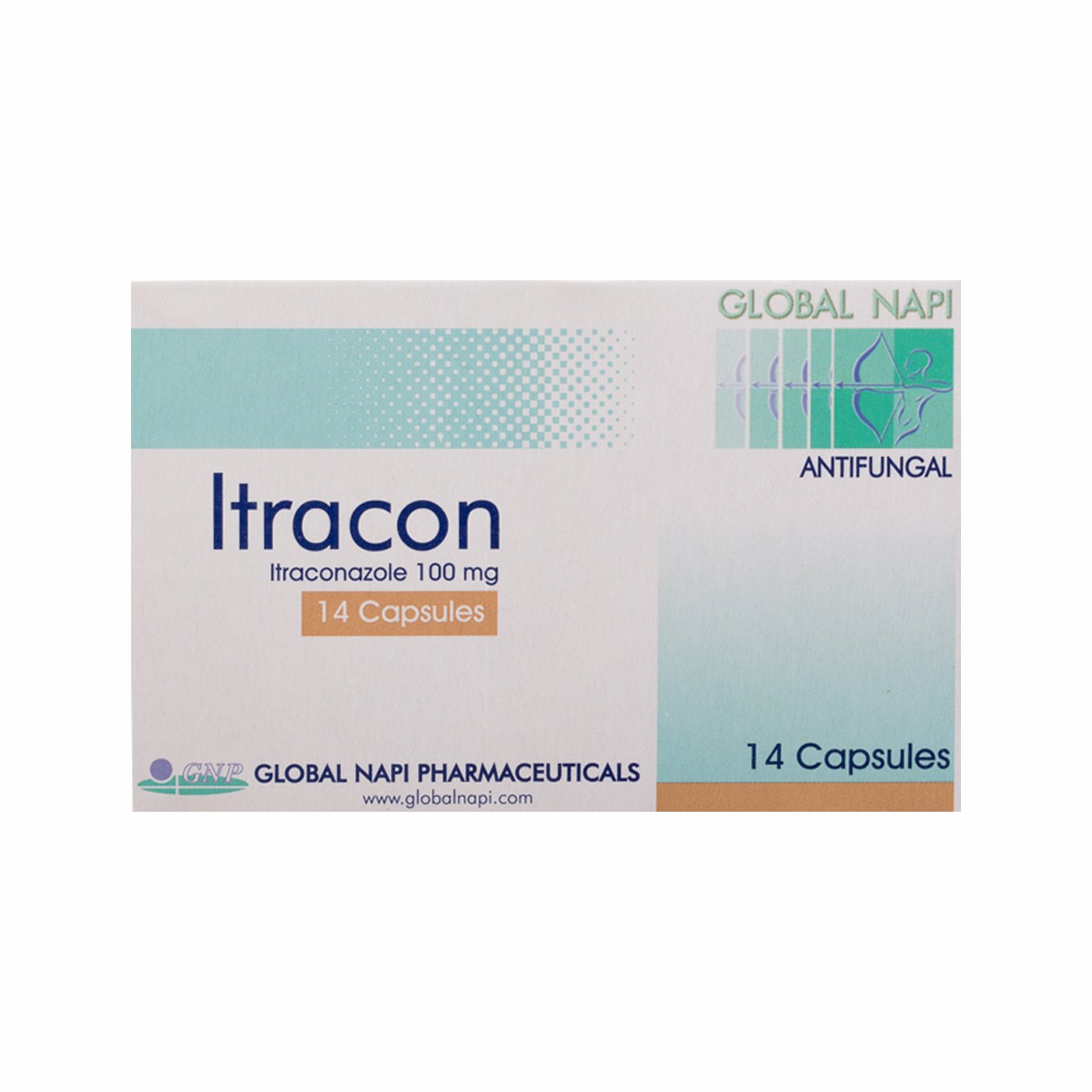 Itracon 100mg 14 Capsules image number 0