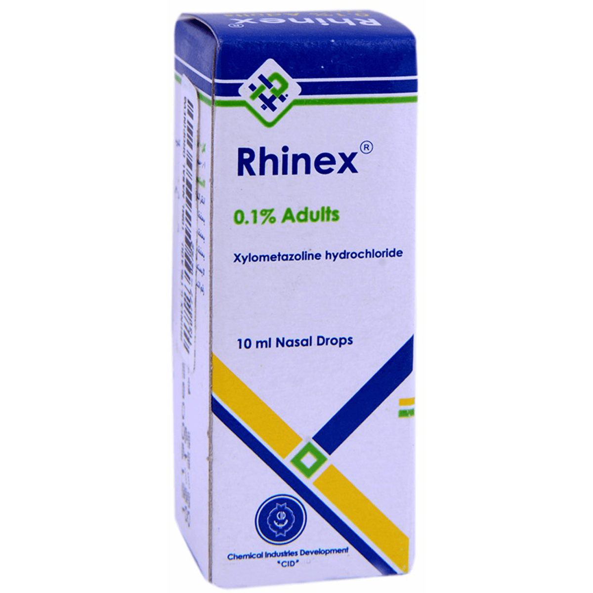 Rhinex 0.1% Adult 10ml Nasal Drop image number 0