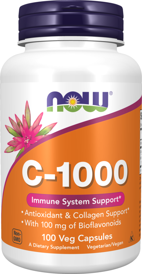 Now Vitamin C 1000mg 100 Capsules image number 0