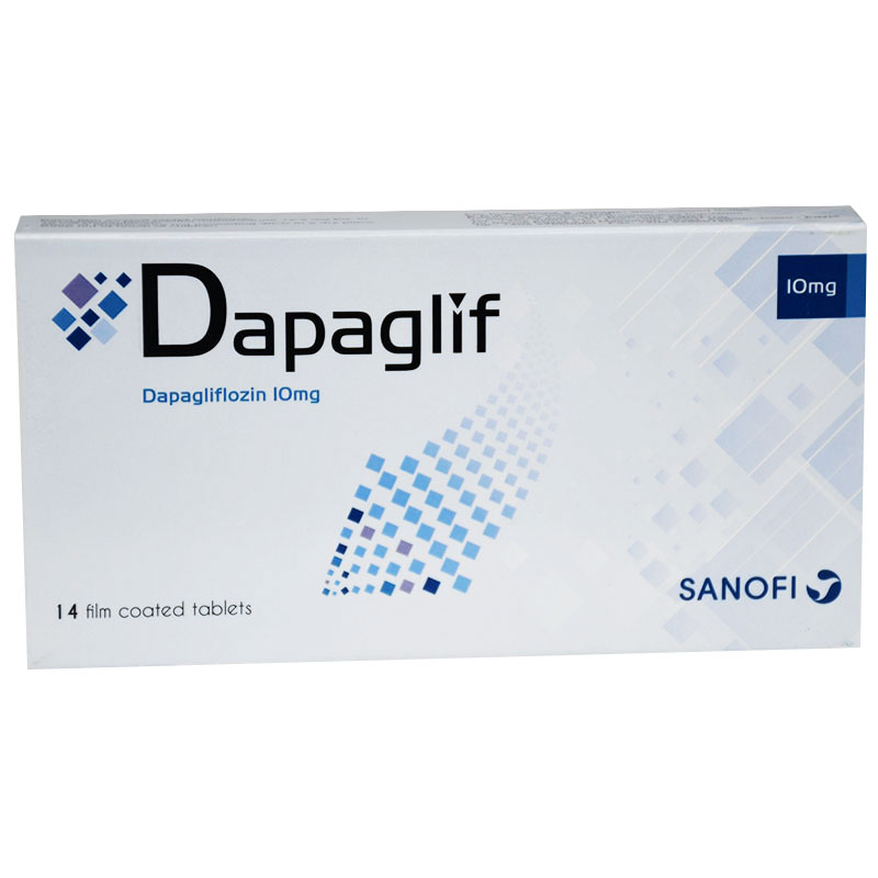 Dapaglif 10mg 14 Film Coated Tablet image number 0