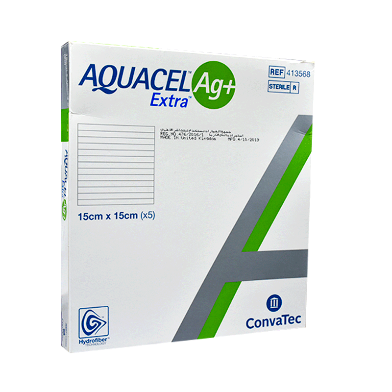 Aquacel Ag + Extra 15X15cm 5Unit image number 0
