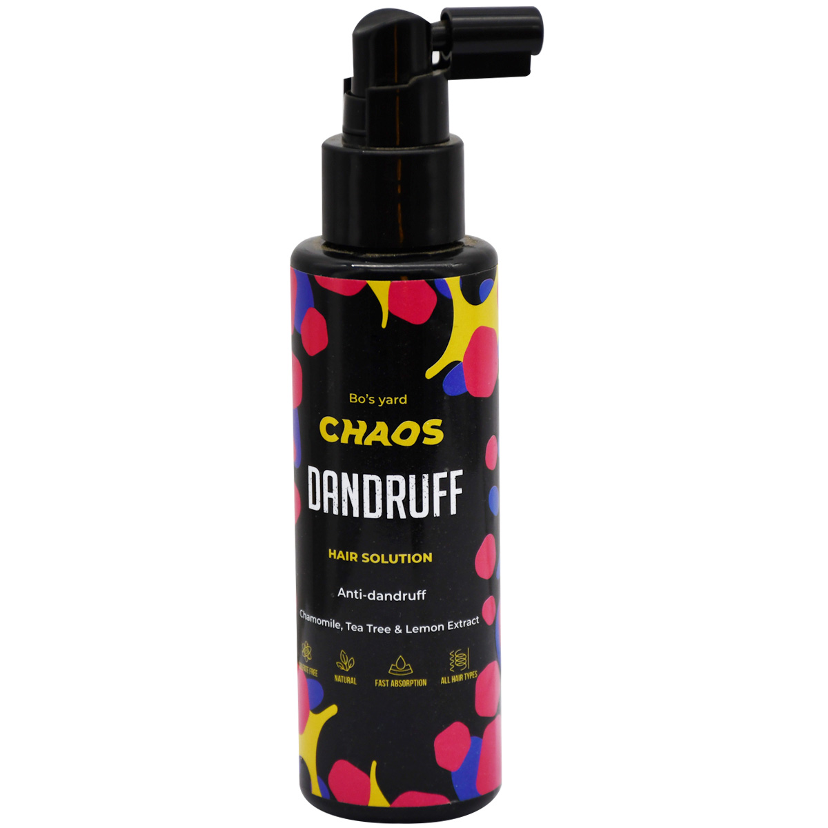 Chaos Dandruff Anti Dandruff Hair Solution 120ml image number 0