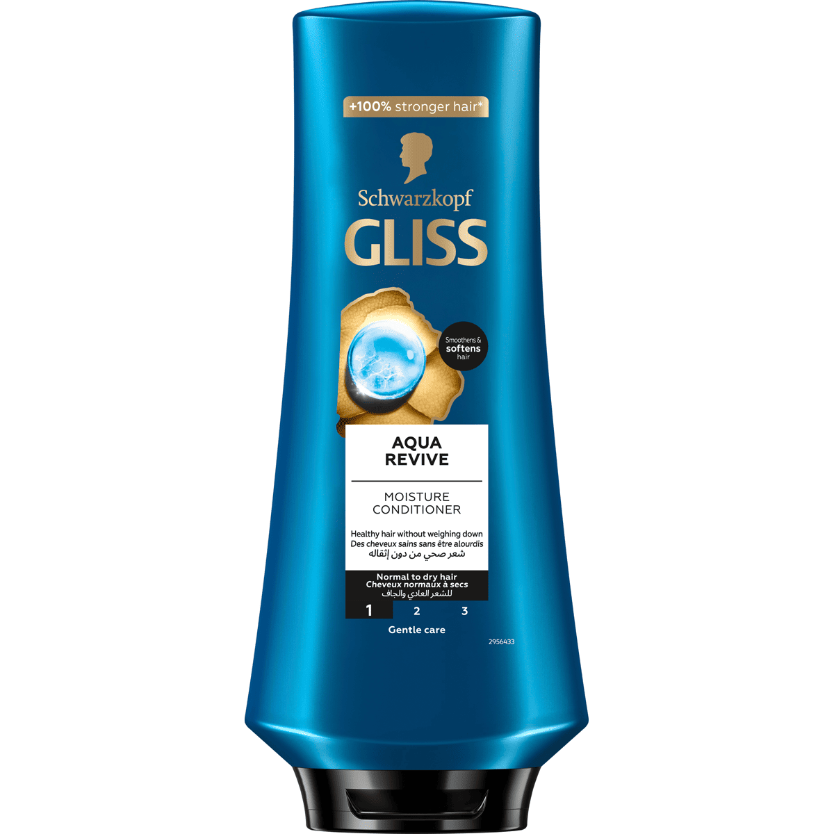 Gliss Aqua Revive Normal & Dry Hair Conditioner 360ml image number 0