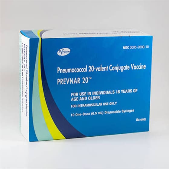 Prevenar20  0.5Ml 1 Prefilled Syringe Vaccine(Refrigerated) image number 0