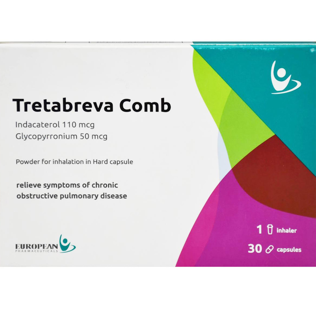 Tretabreva Comb 110/50 mcg 30 Capsules + 1 Inhaler image number 0