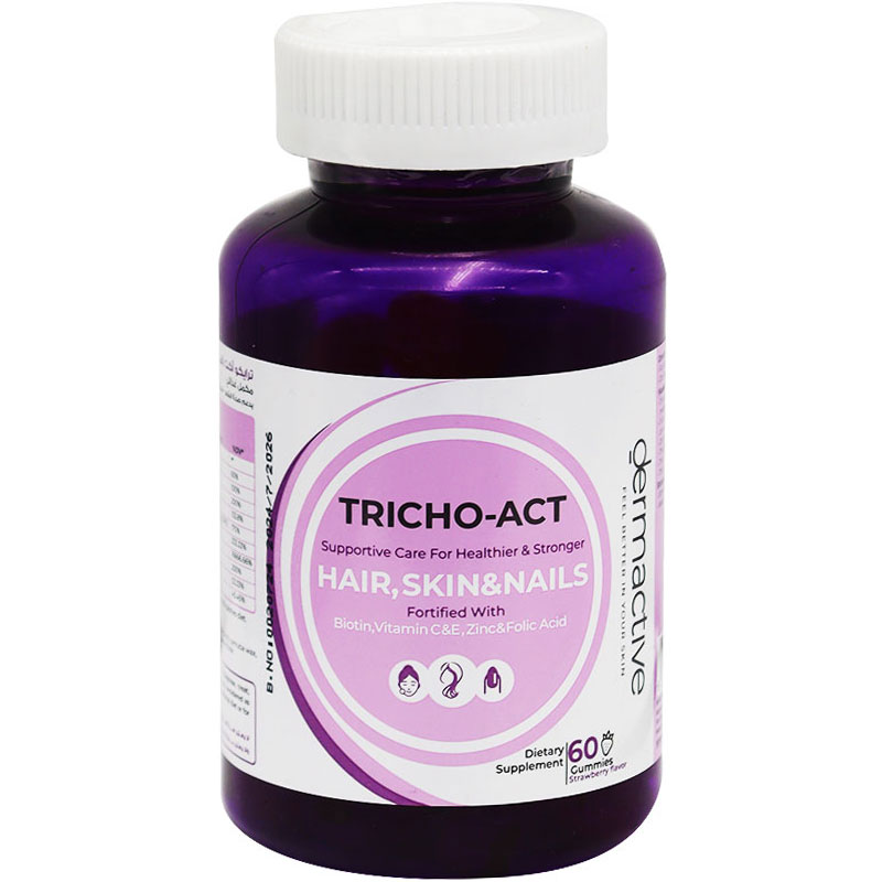 Tricho Act Hair Skin Nails (Strawberry Flavor) 60 Gummy image number 0