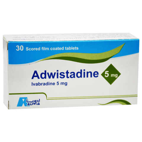 Adwistadine 5mg 30 Scored Film Coated Tablet image number 0