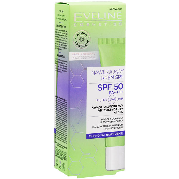Eveline Protection and Moisturizing (SPF50) Cream 50ml image number 0