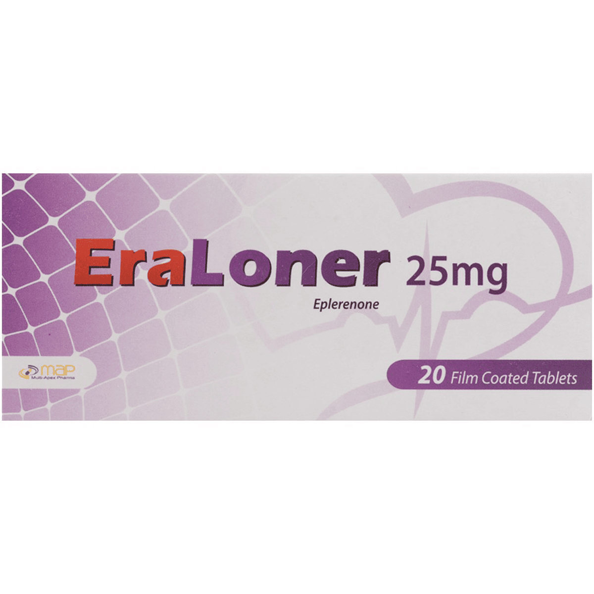 Eraloner 25mg 20 Film Coated Tablets image number 0