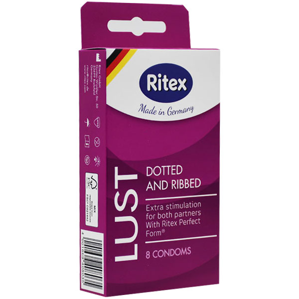 Ritex Lust Condoms 8 Pieces image number 0