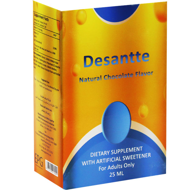 Desantte Chocolate Flavor 25ml Oral Drops image number 0