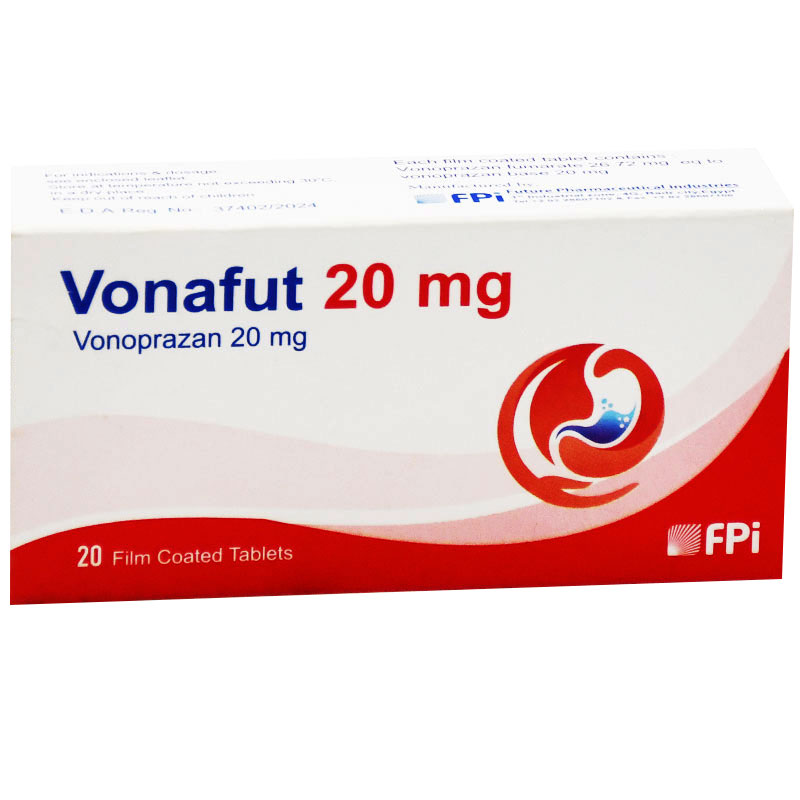 Vonafut 20mg 20 Film Coated Tablets image number 0