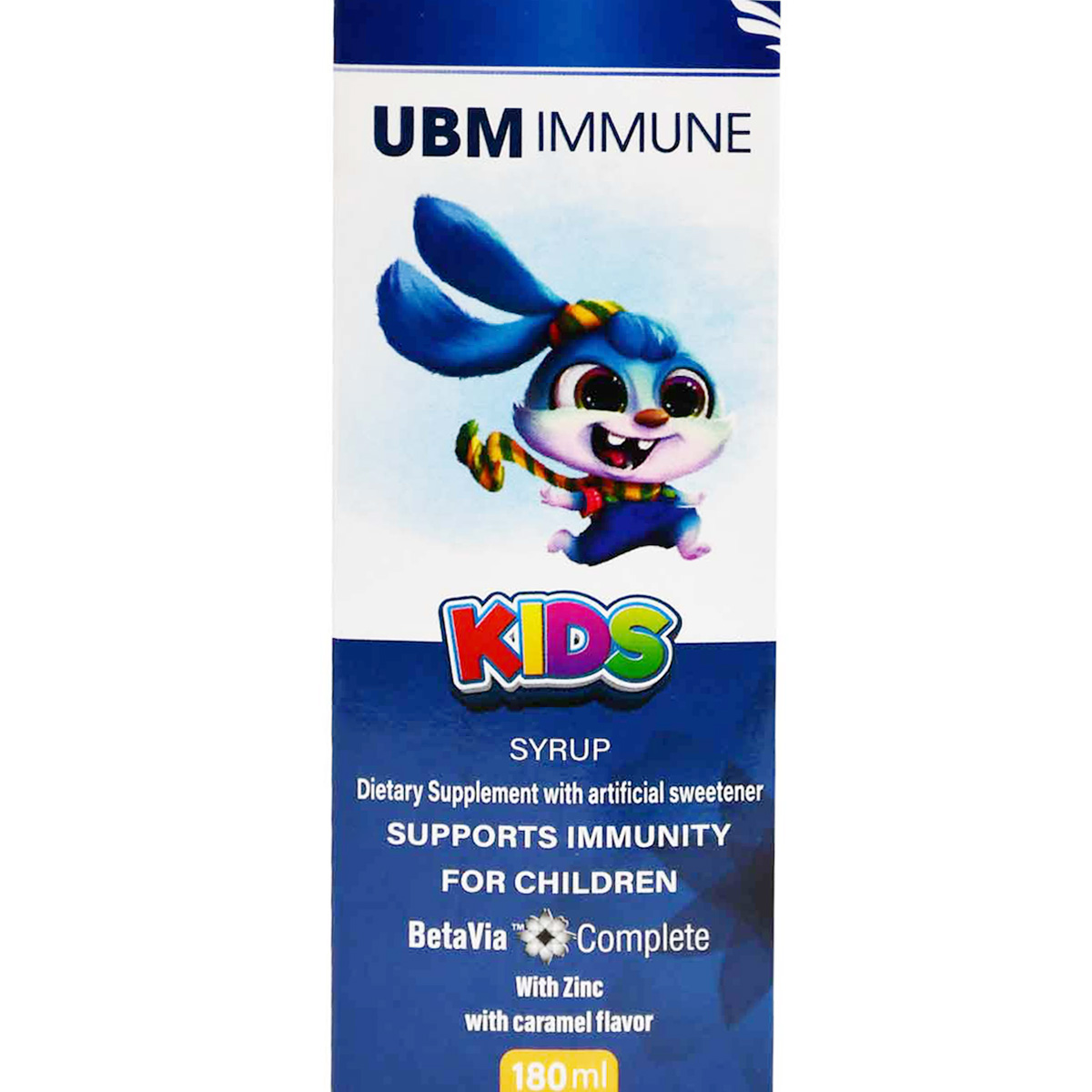 UBM Immune Kids Caramel Flavor Syrup 180 ml image number 0