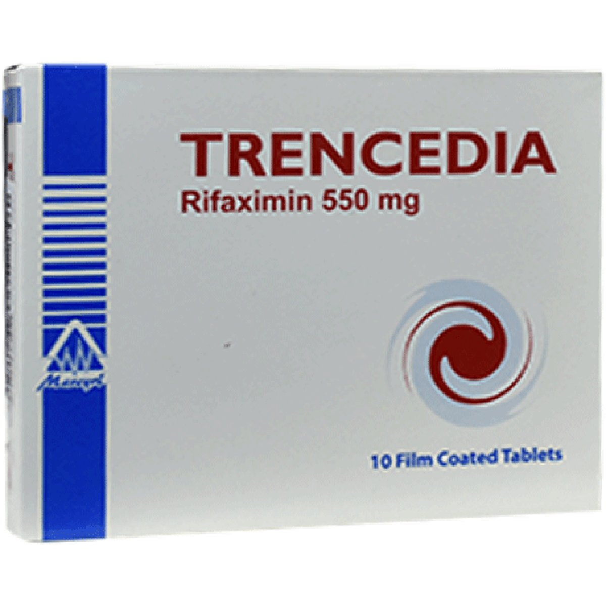 Trencedia 550mg 10 Film Coated Tablets image number 0