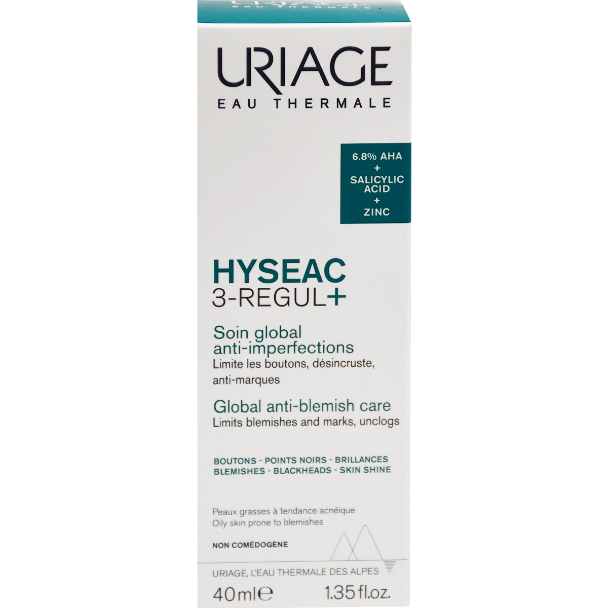Uriage Hyseac 3-Regul+ Anti-Blemish Cream 40 ml image number 0