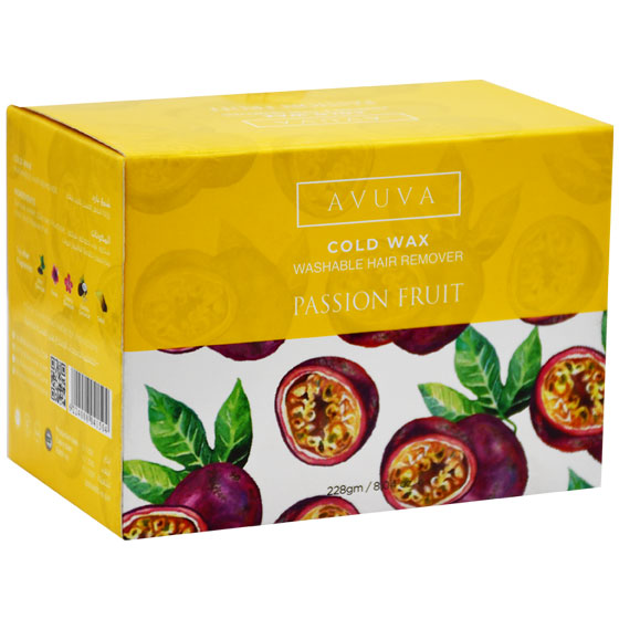 Avuva Passion Fruit Hair Remover Cold Wax228gm image number 0